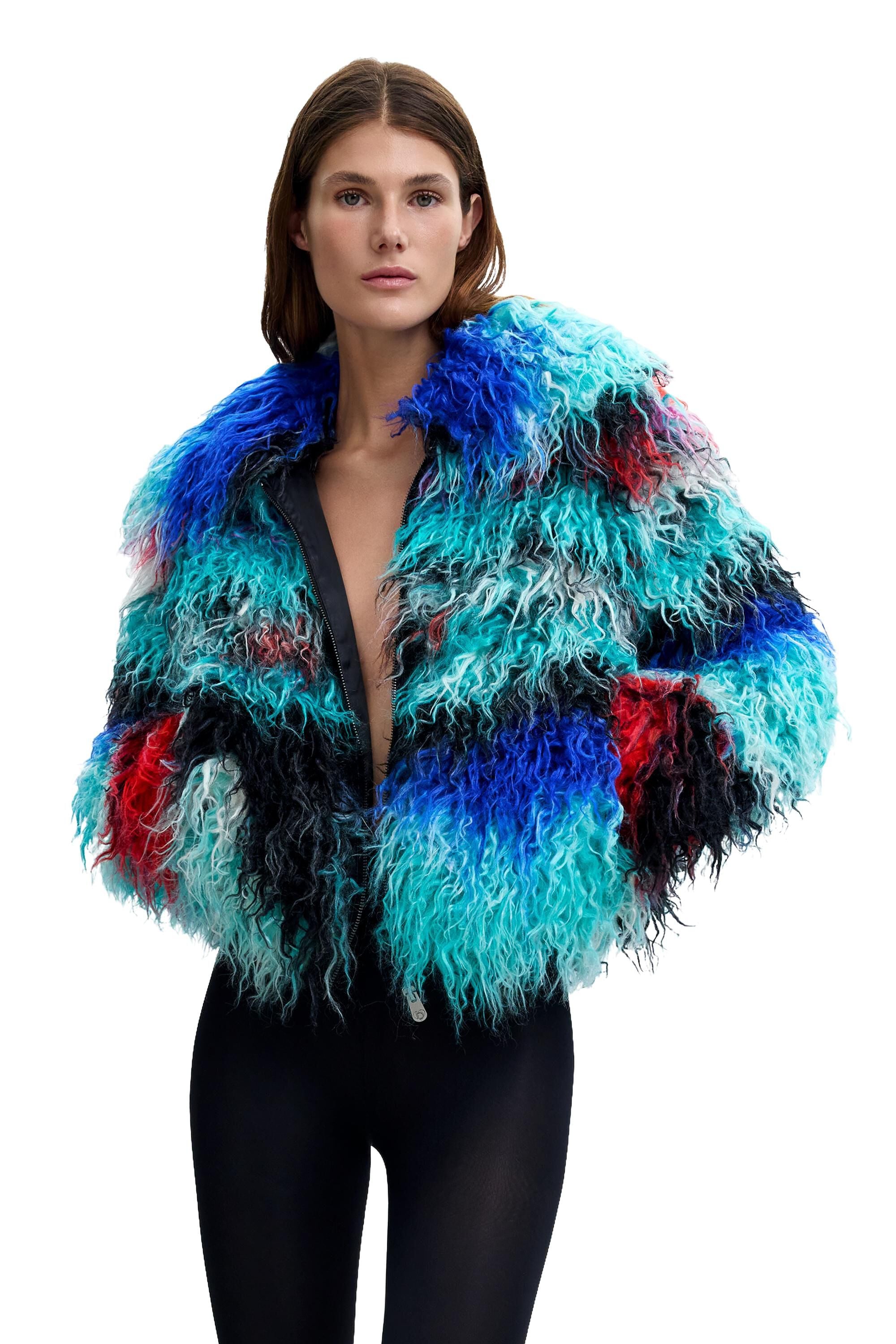 Manteau à poils longs Lacroix, DESIGUAL