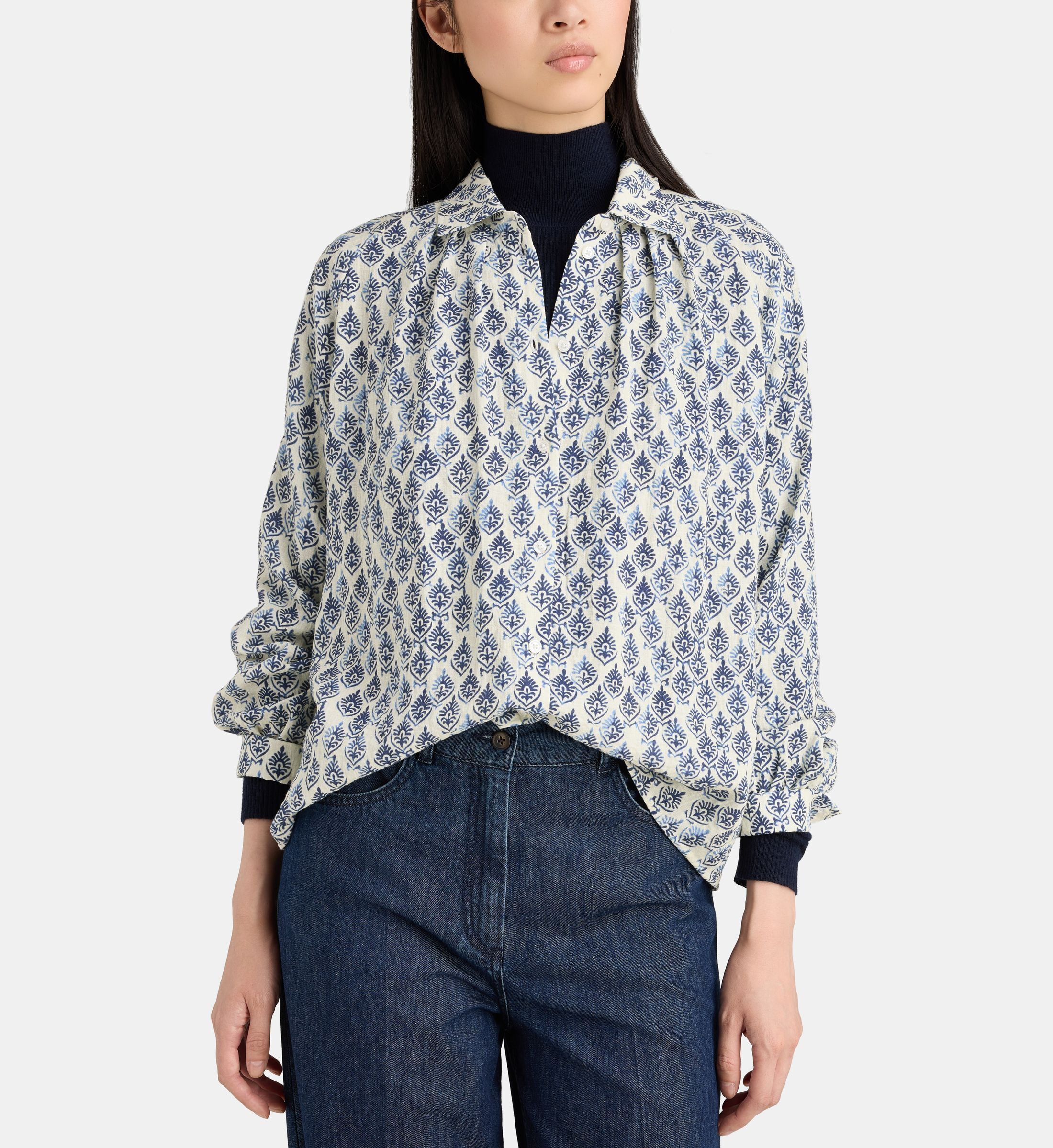 Chemise droite oregano fantaisie, JODHPUR