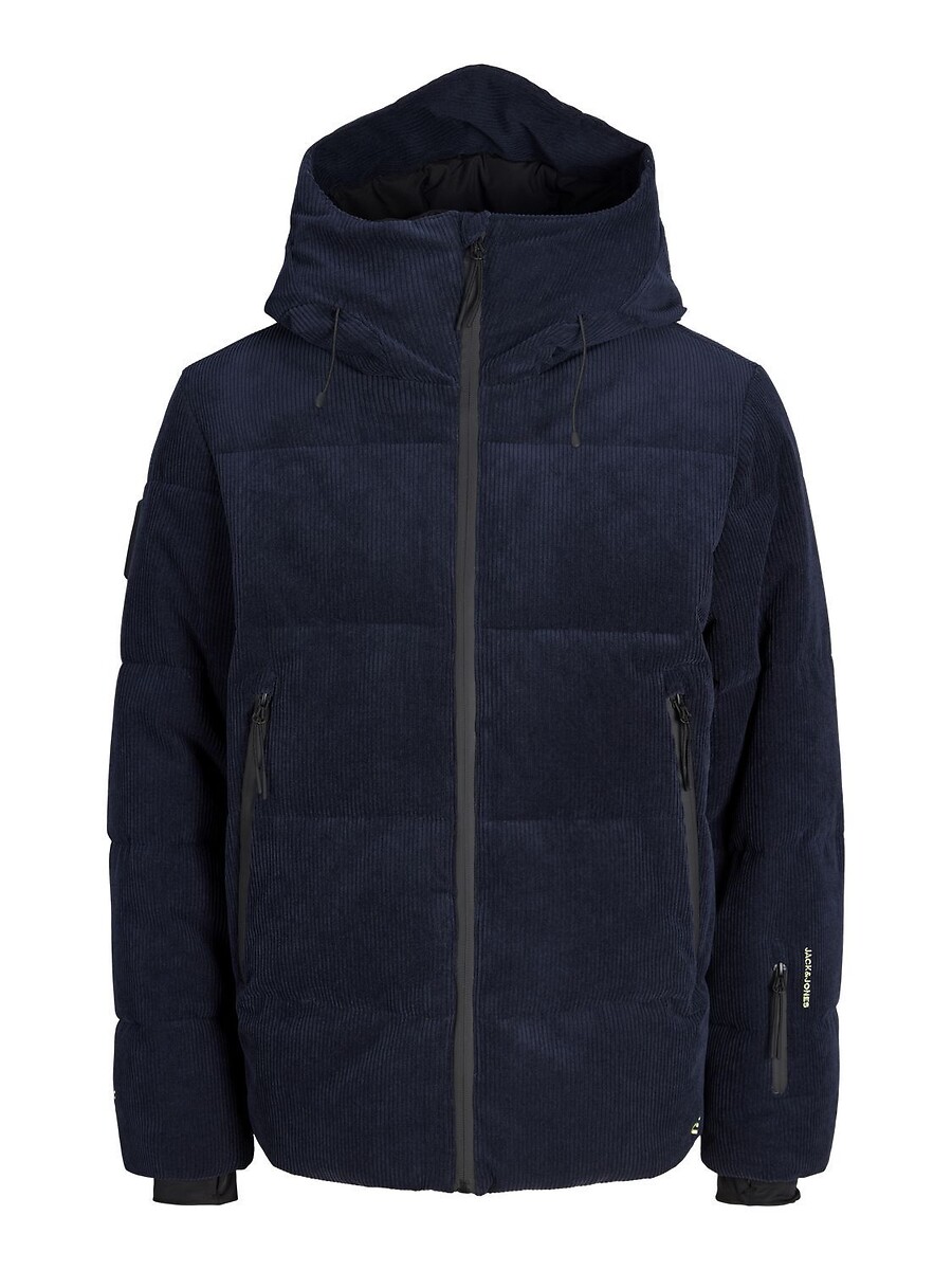 Doudoune à capuche, en velours, VERBIER, JACK & JONES