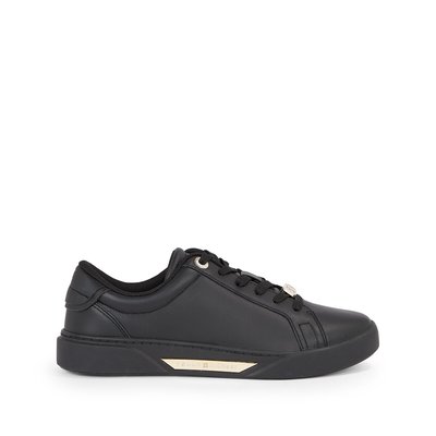 Golden Leather Trainers TOMMY HILFIGER