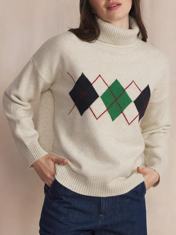 Pull col roulé BURLICOL, TBS