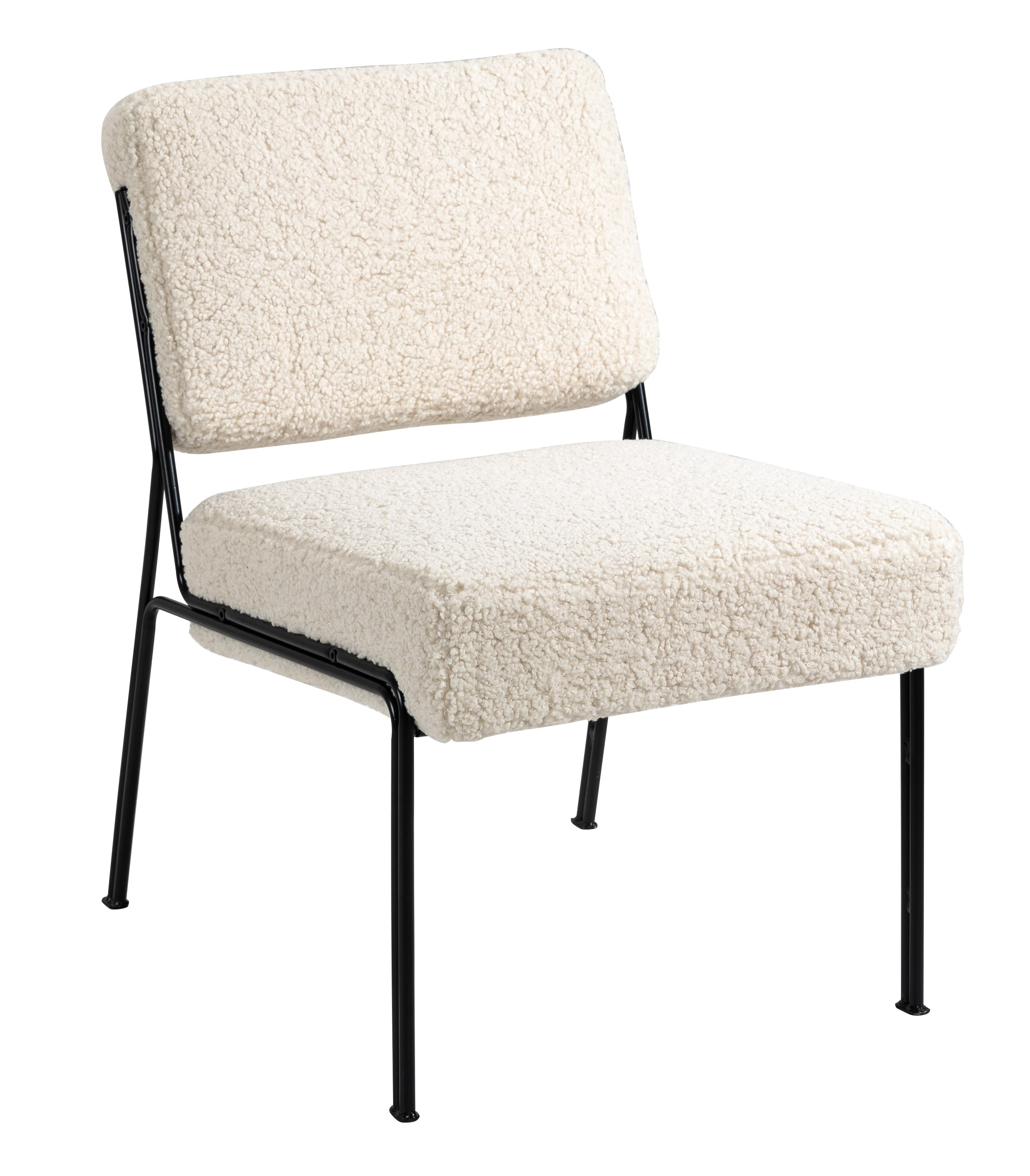 Fauteuil de salon en bouclette, NAIROBI, NORDLYS