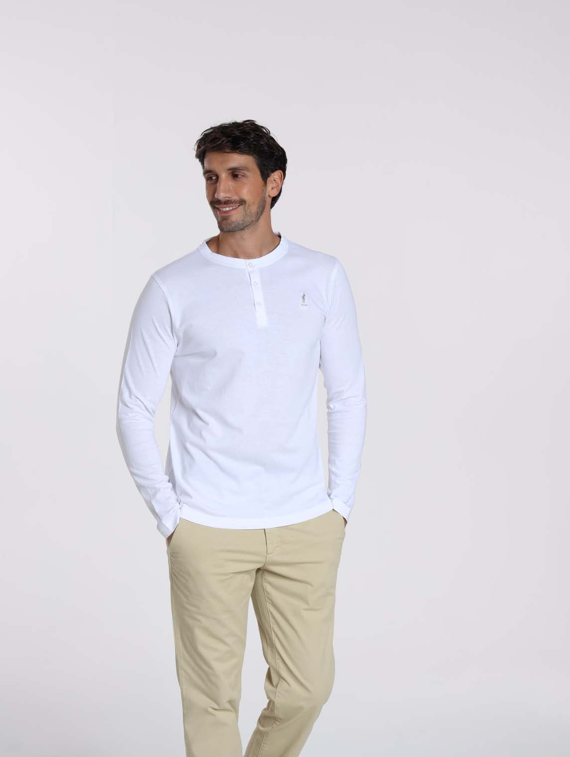 T-Shirt manches longues coton TOLEDE, GENTLEMAN FARMER