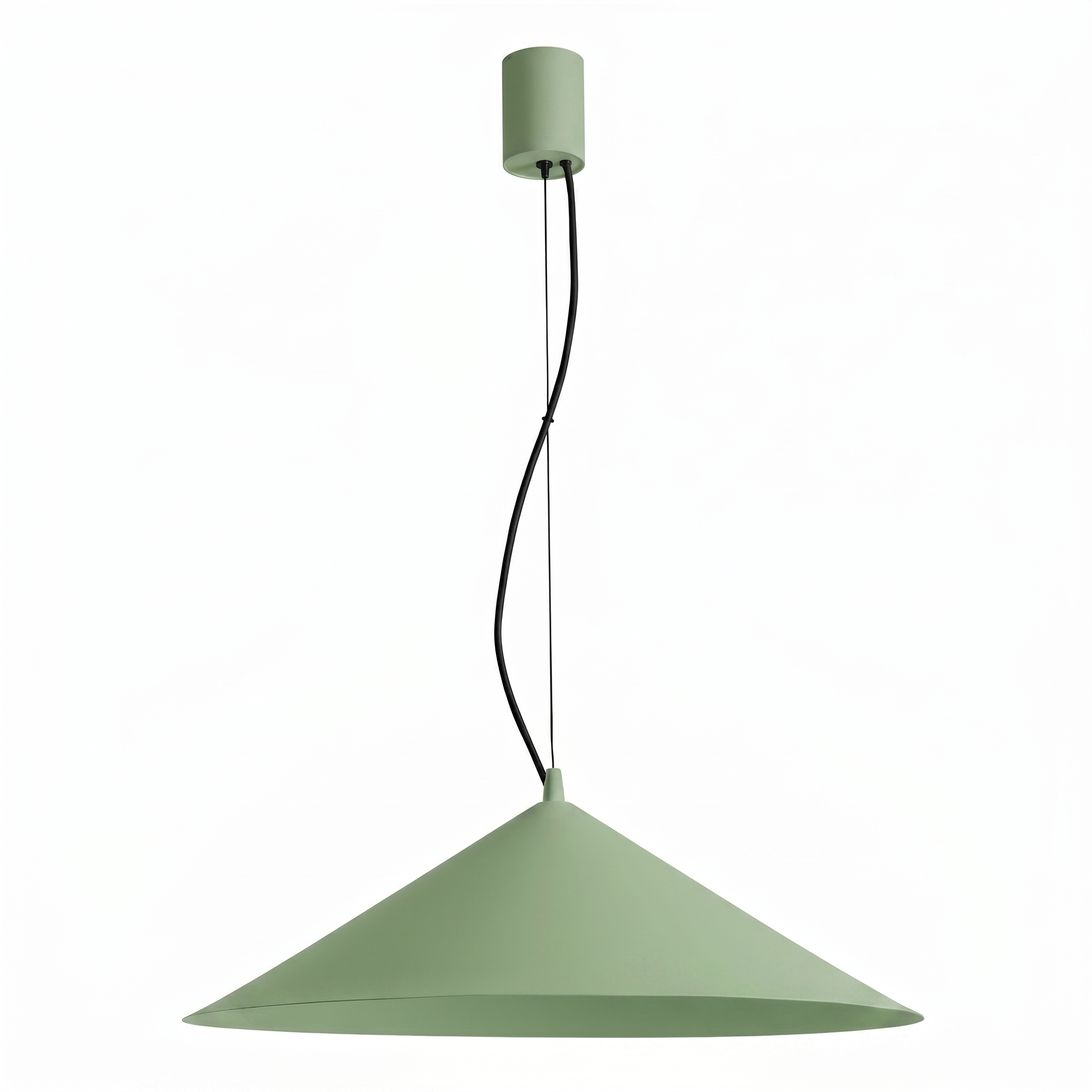Suspension Acier Sauge LED 1 Fint, EDEN