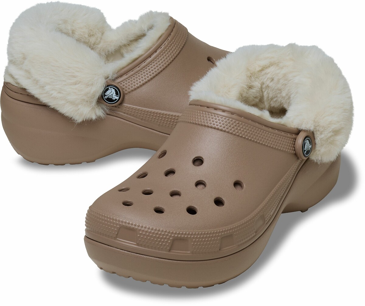 Crocs Zuecos forrados Classic Platform — photo 6
