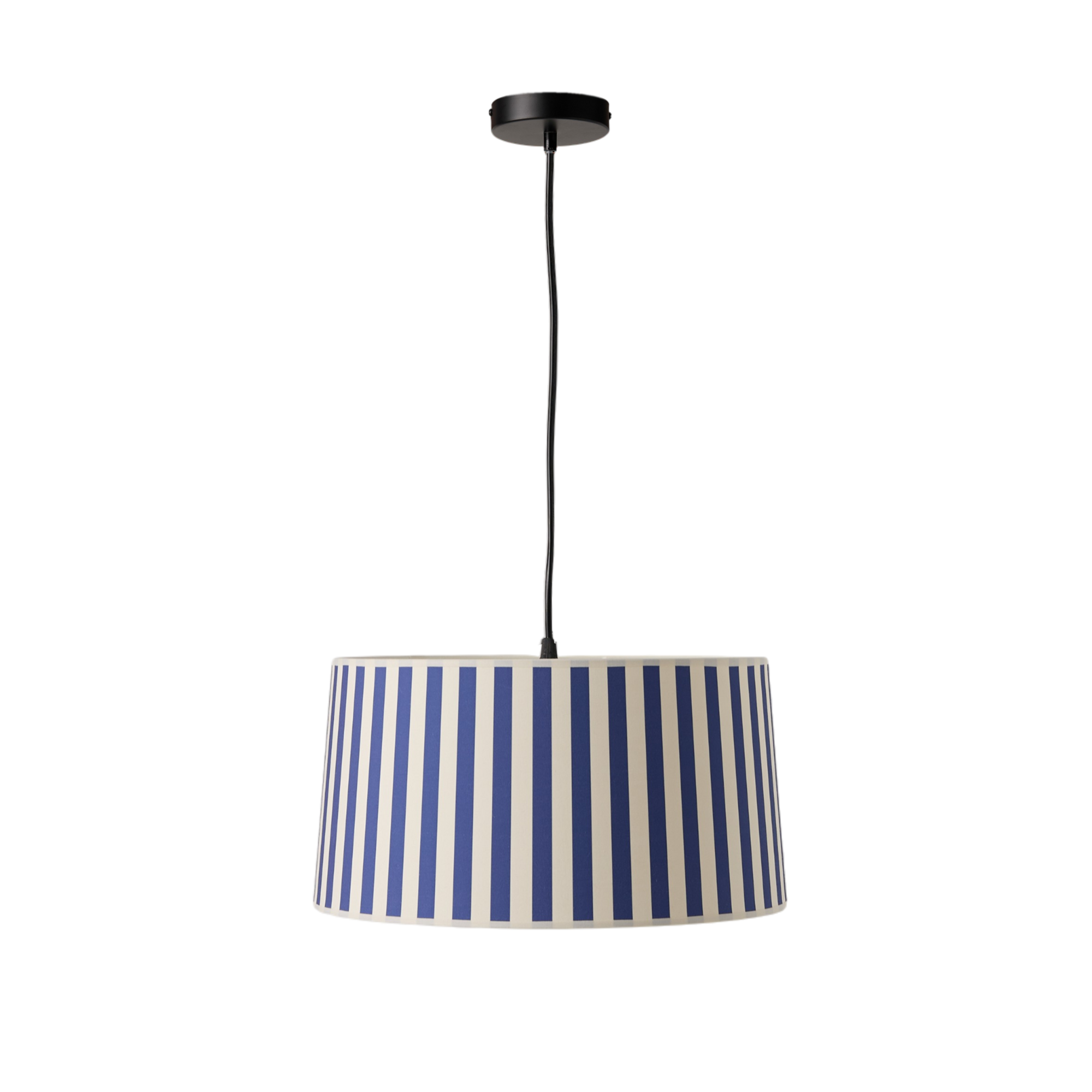 Suspension rayée bleu et blanc - SUZANNE, CAMIF