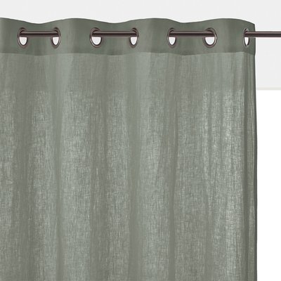 Cortina radiador lino lavado con ojales, Onega LA REDOUTE INTERIEURS