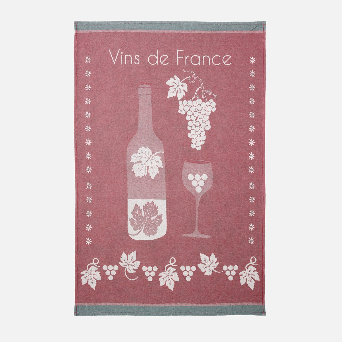 Torchon jacquard en coton CÔTÉ VIGNE, COUCKE