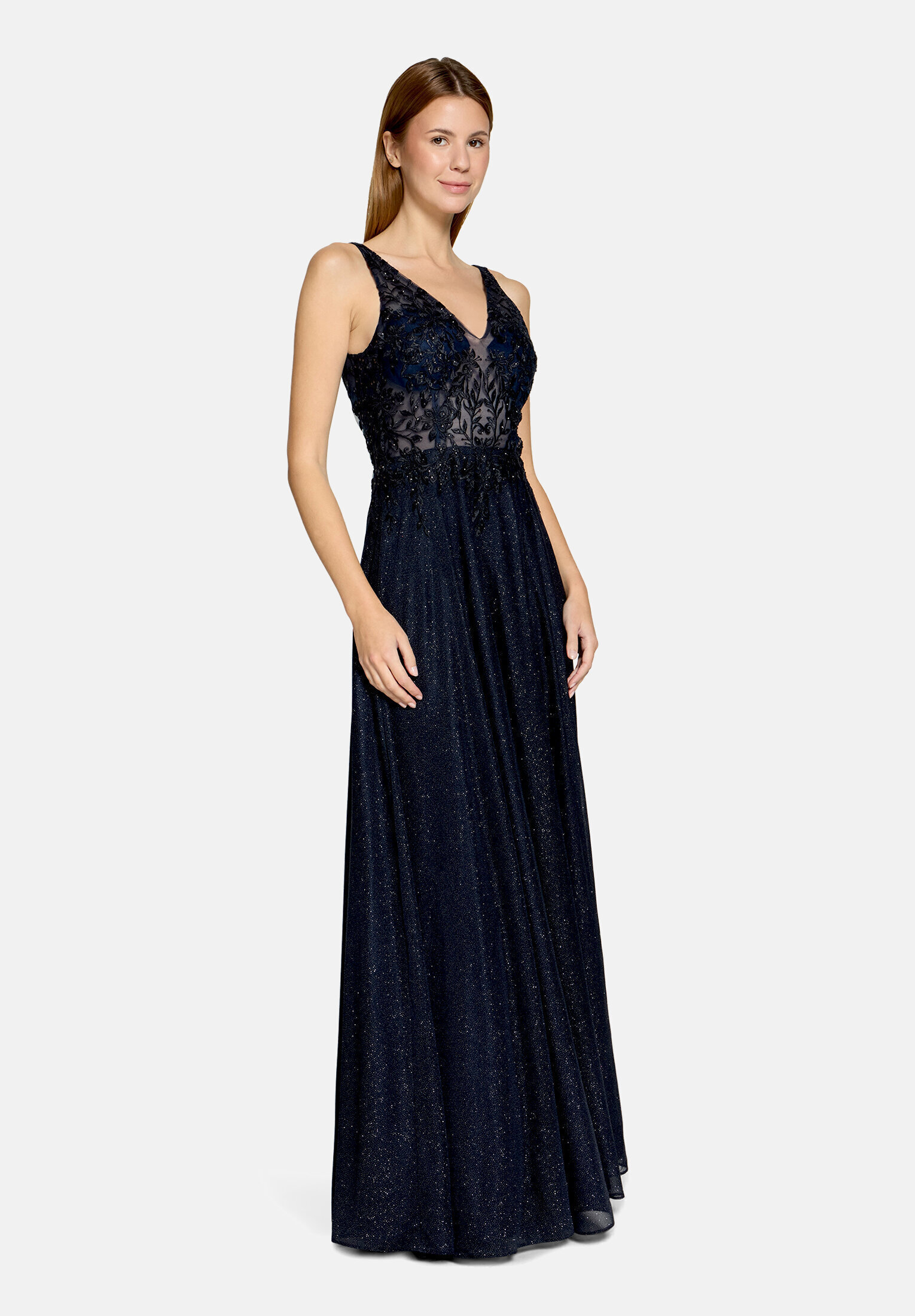Robe de soirée au look scintillant, VERA MONT