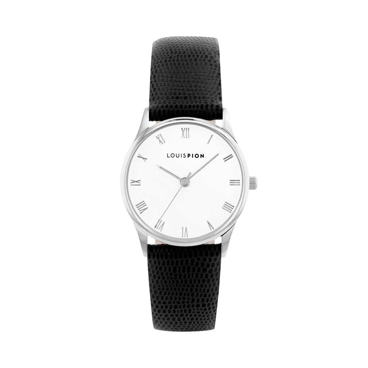 Montre analogique victoire argent blanc noir Louis Pion La Redoute