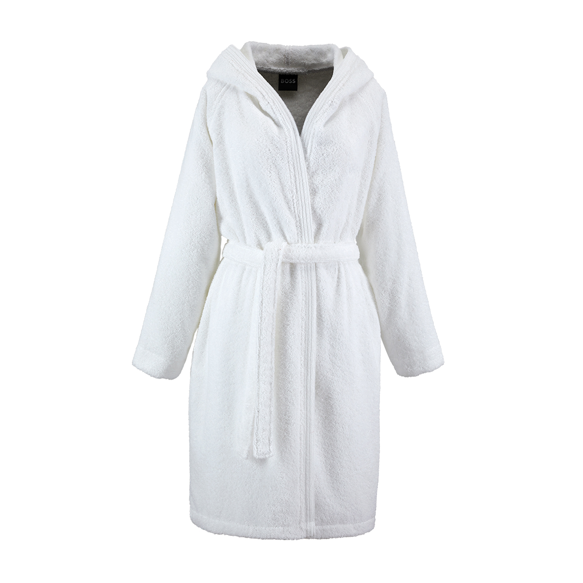 Peignoir long en coton,EDGE, BOSS HOME
