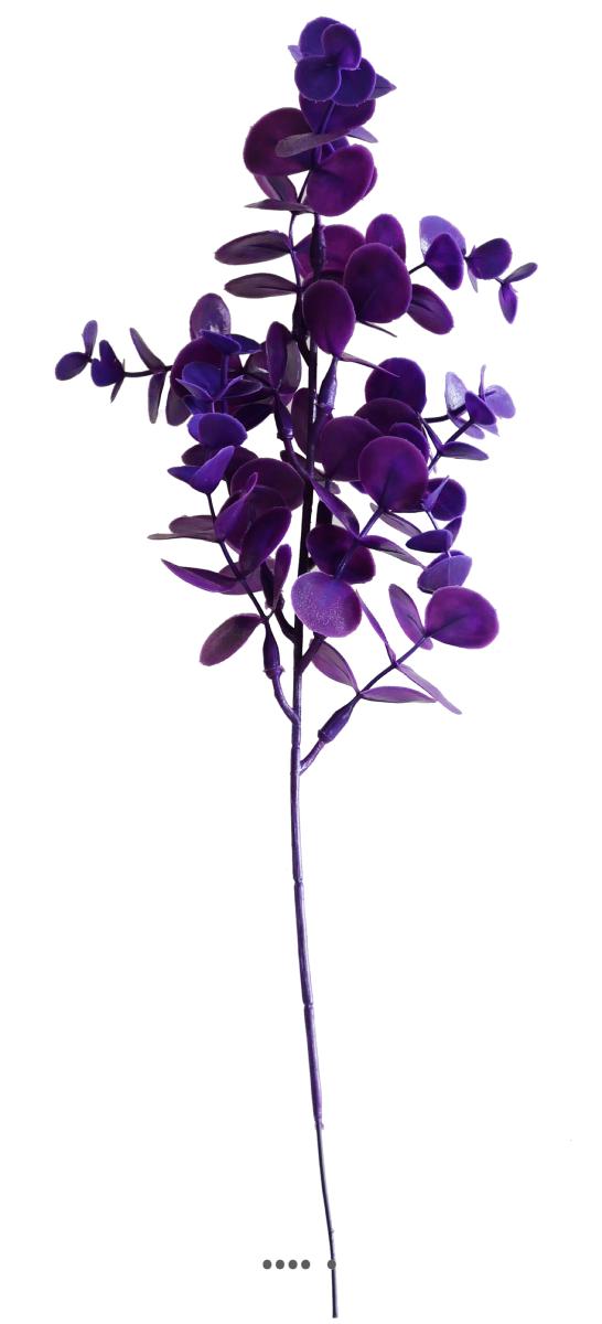 Pic Eucalyptus factice H36cm plastique ext, ARTIFICIELLES