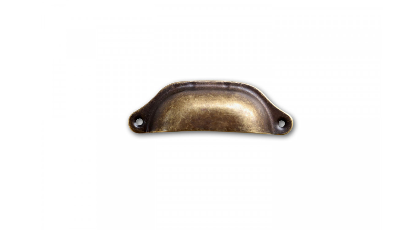 12 Poignées Fonte Aluminium Patinée 07, DECORATION D’AUTREFOIS
