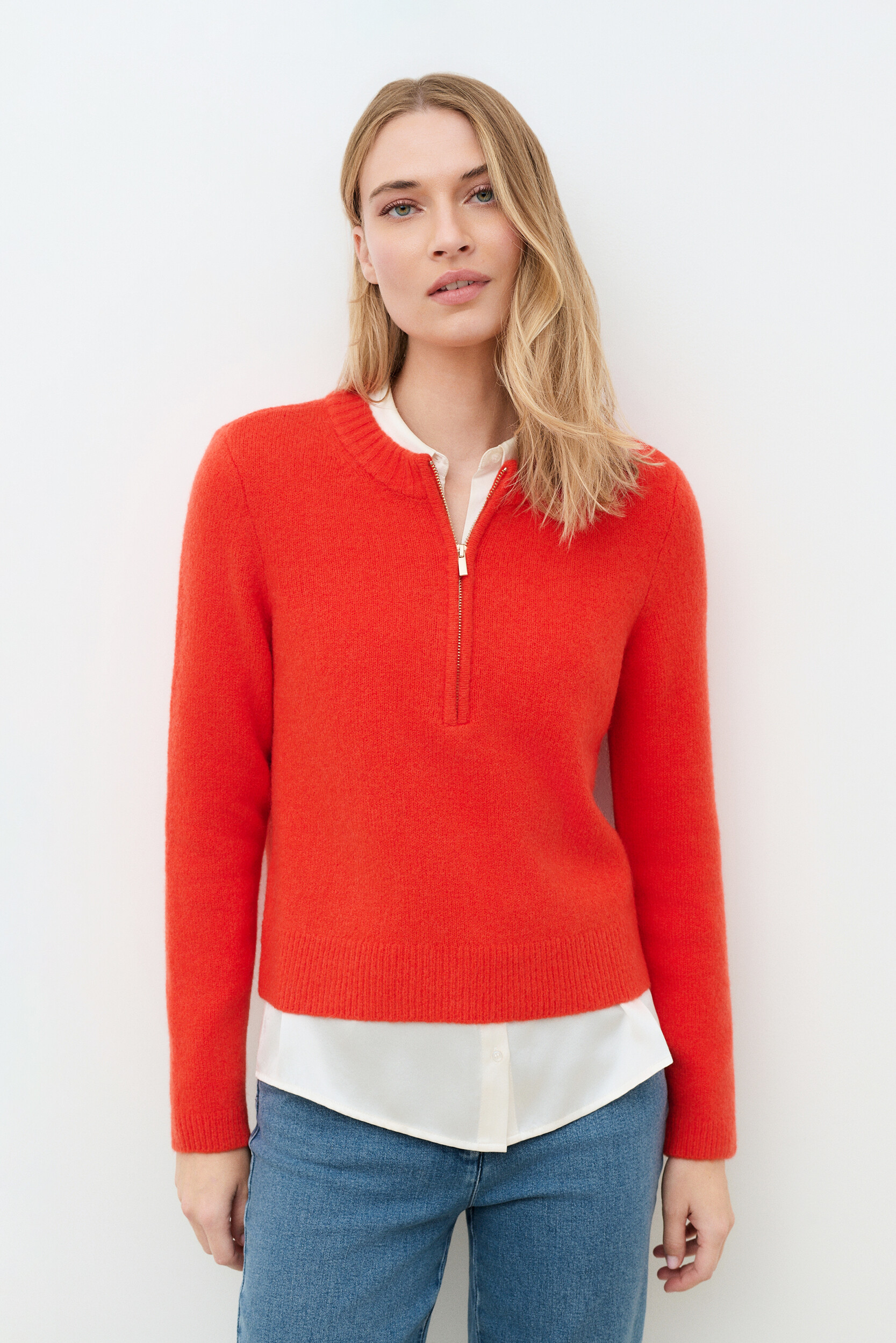 Pull droit col rond MNEPTUNE, CAROLL