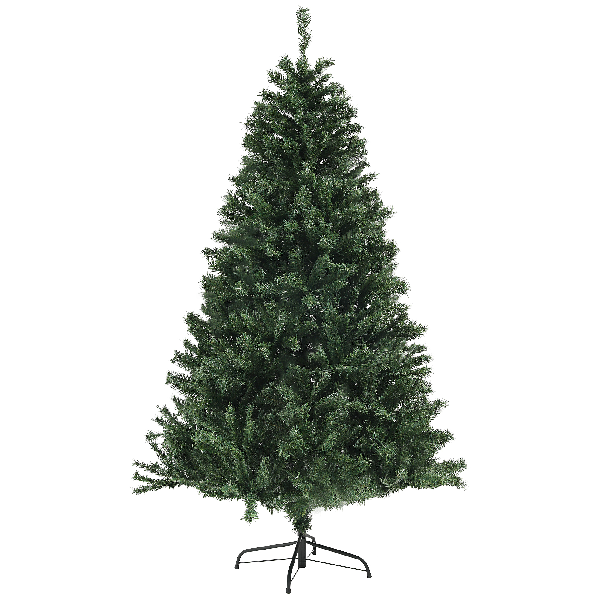 Sapin de Noël Plastique Vert, HOMCOM