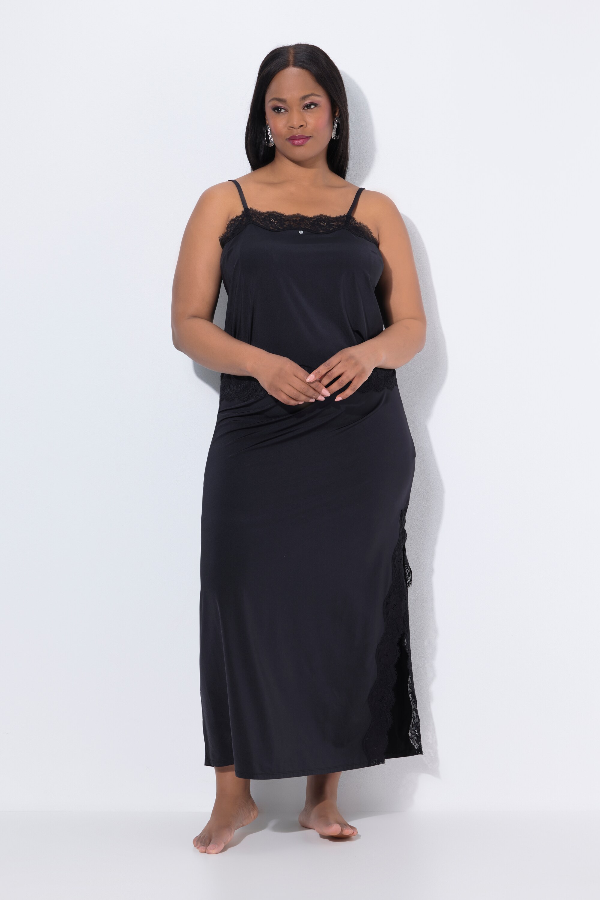 T-shirt et jupe TruYou en satin et dentelle, ULLA POPKEN