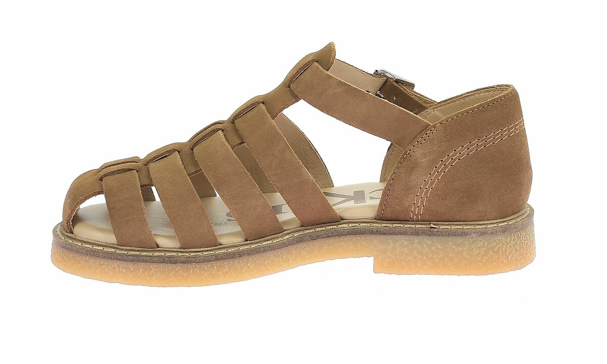 Kickers Sandalias de piel melocotón Kick Lergo — photo 4