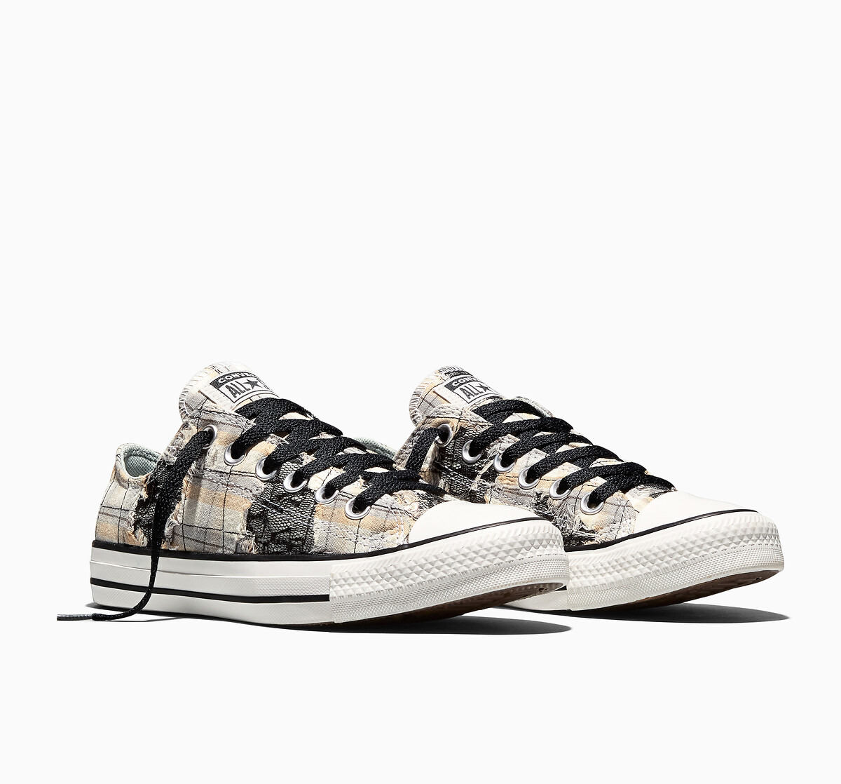 Baskets CHUCK TAYLOR ALL STAR OX PLAID LACE MATERIAL, CONVERSE