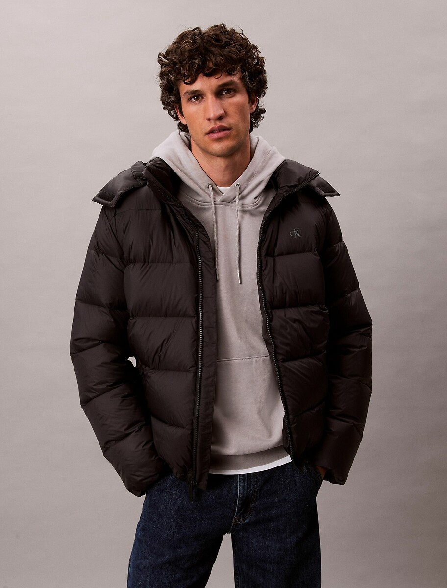 Hooded Padded Jacket, CALVIN KLEIN