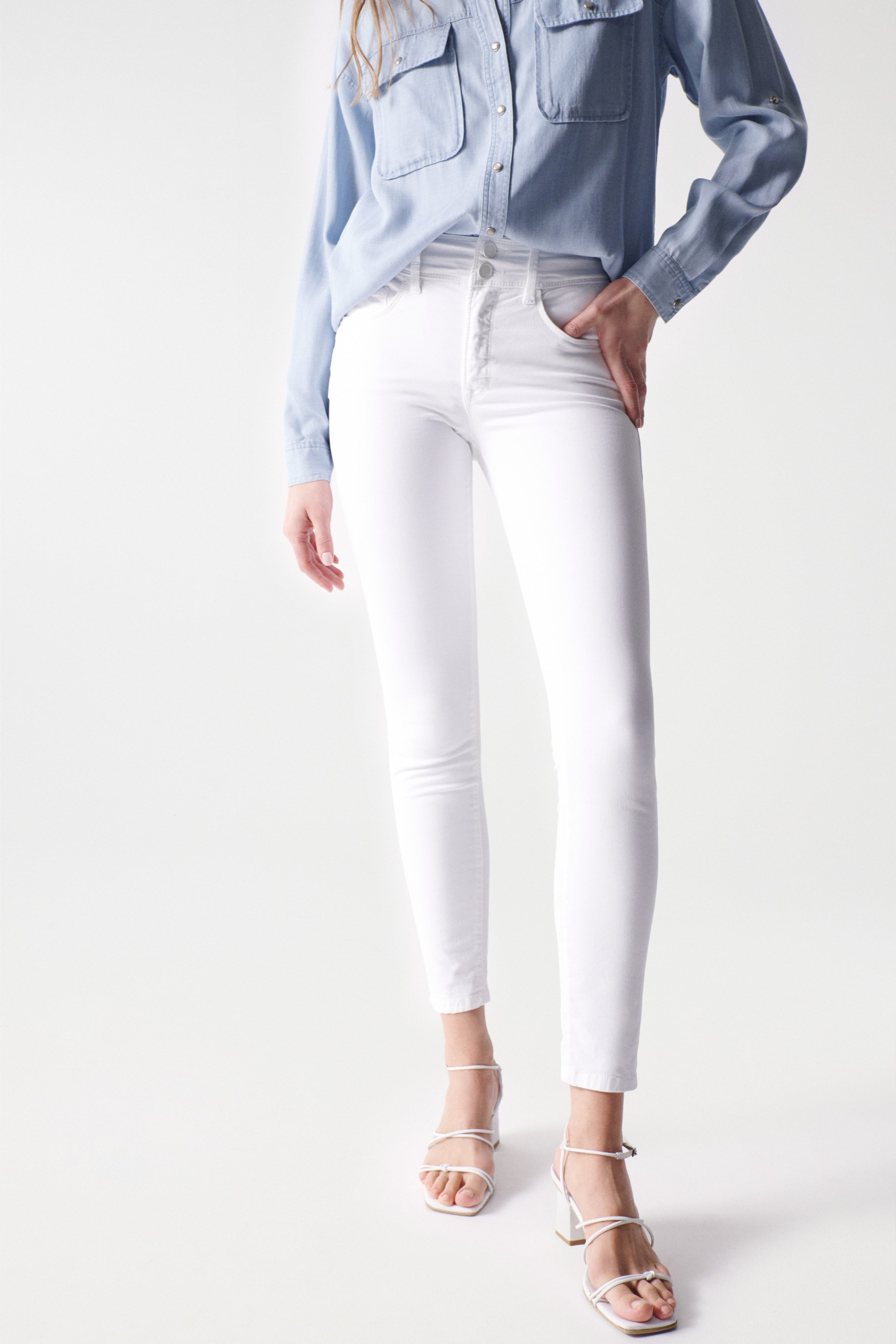 JEAN SECRET PUSH IN SKINNY, SALSA JEANS