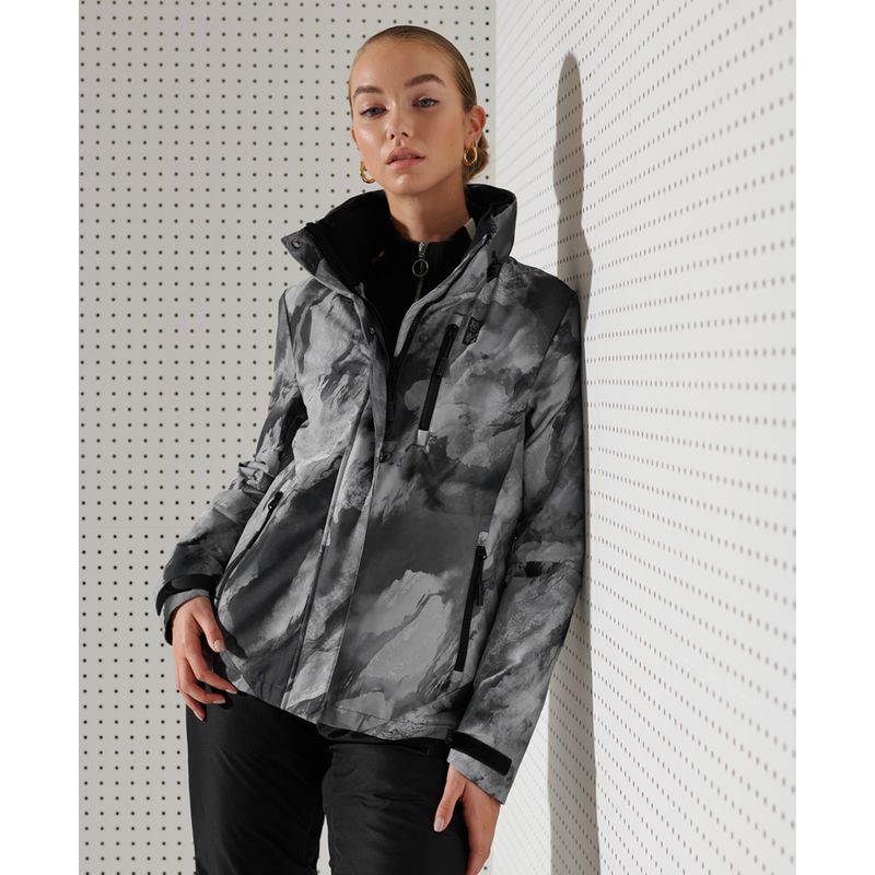 veste ski superdry camouflage