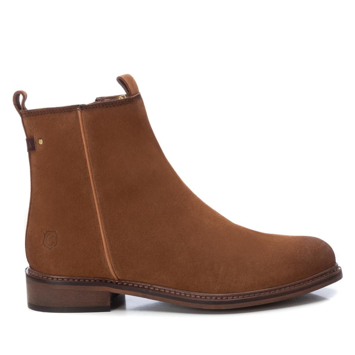 Bottines plate en cuir Carmela La Redoute