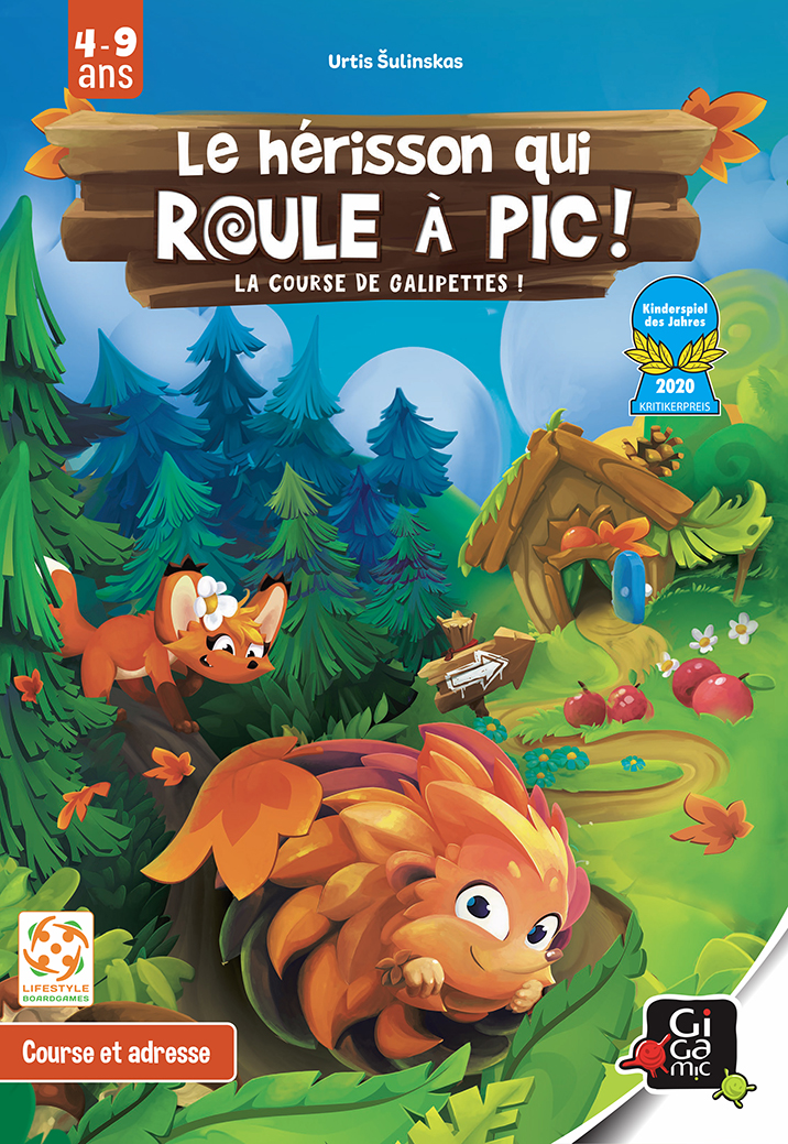 Le hérisson qui roule à pic, GIGAMIC