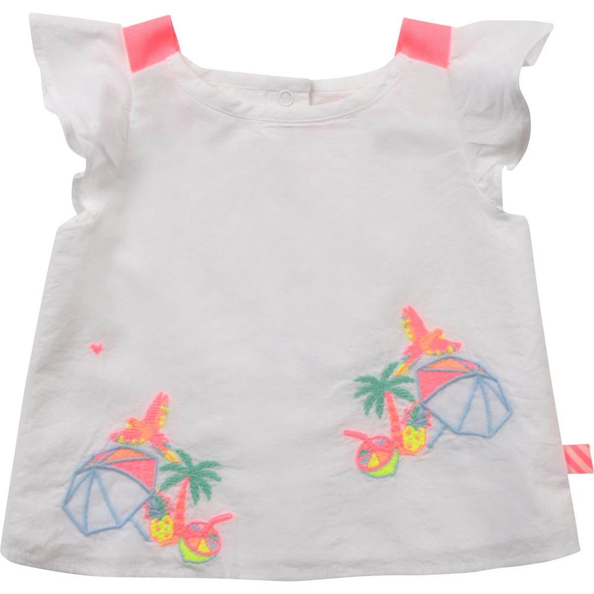 Blouse Blanche Bebe Fille La Redoute