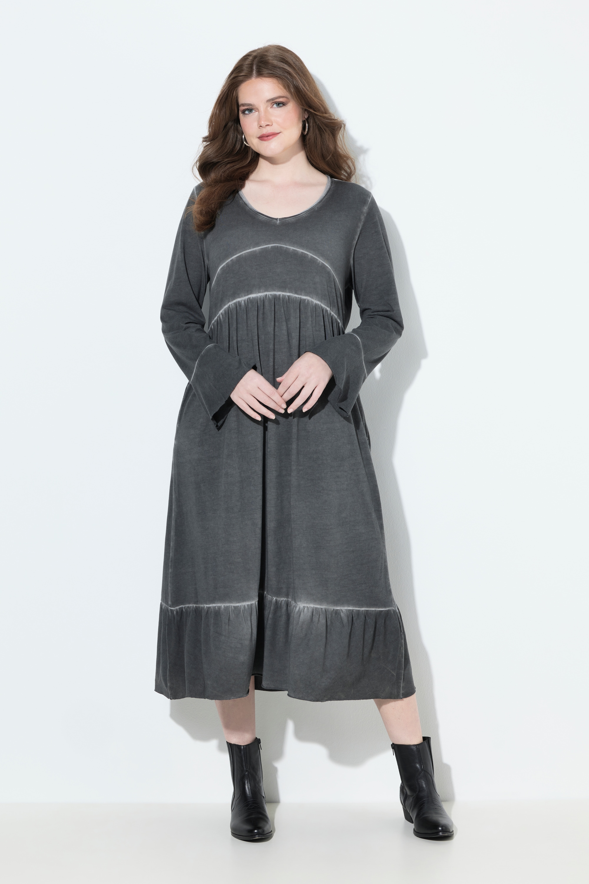 Robe midi en cupro mélangé, ULLA POPKEN