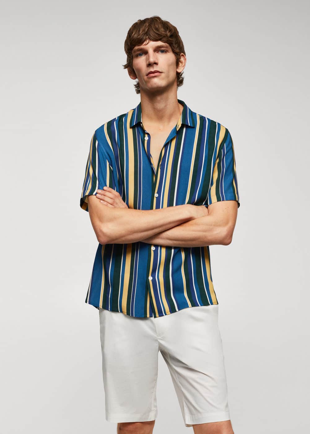 Chemise homme vintage années 90 Nautica XL rayée
