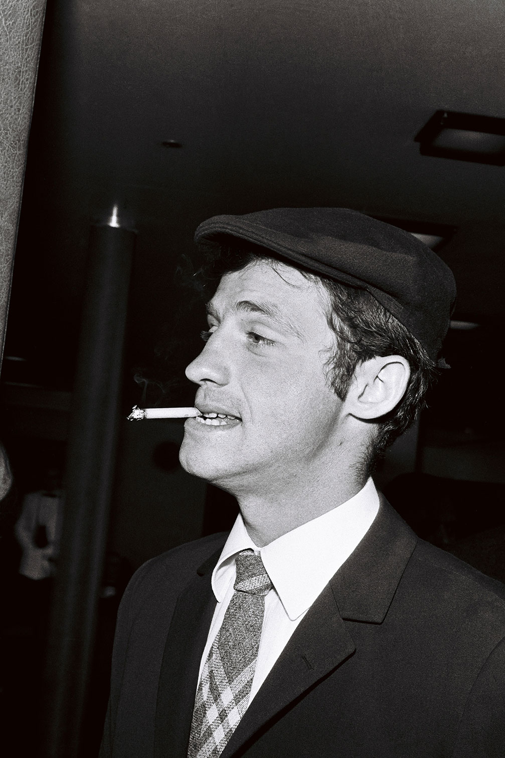 Tableau noir et blanc célébrité Jean-Paul Belmondo, HEXOA