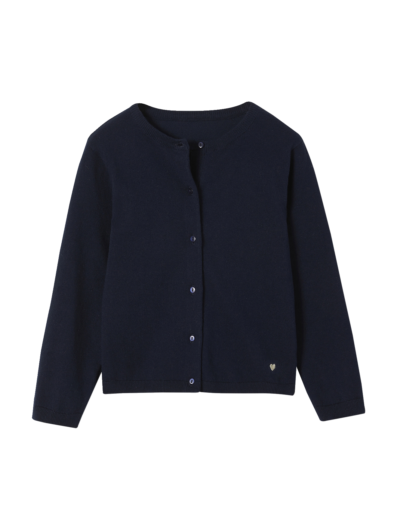 Gilet maille fine BASICS, VERTBAUDET