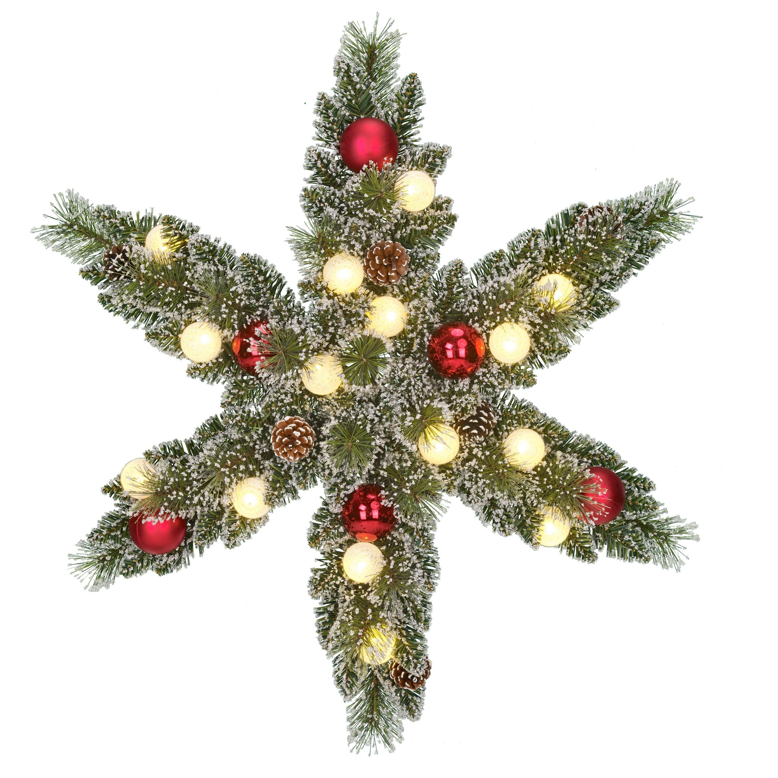 Couronne de Noël Ø60 cm KAPRUN, BLACK BOX TREES