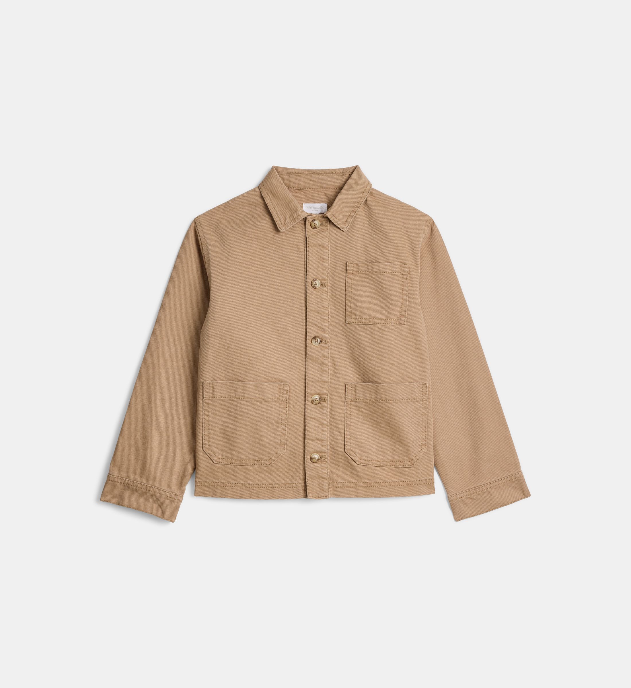 Veste droite lamassy coton twill, CADET ROUSSELLE