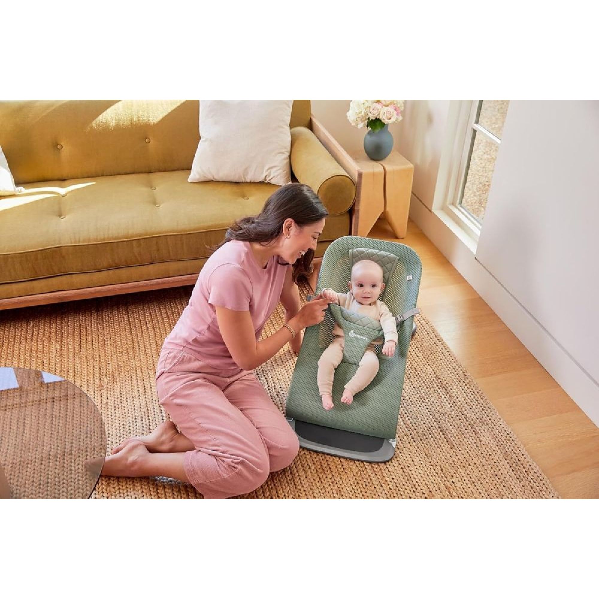 Transat bébé Evolve en tissu mesh, ERGOBABY