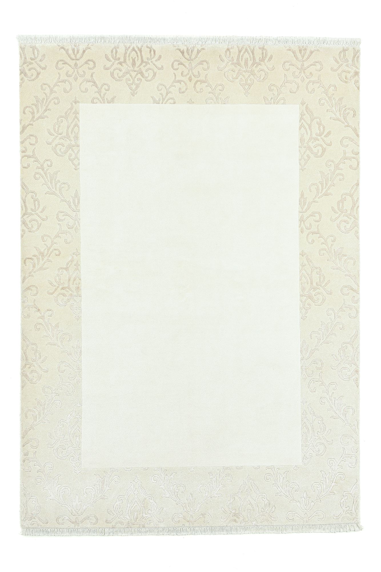 Tapis noué main en laine et viscose, THEKO