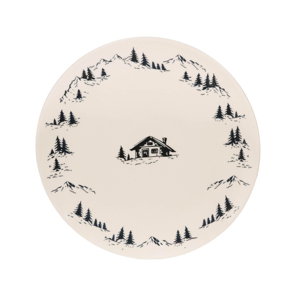 Plat rond 32cm Alpages, TABLE PASSION