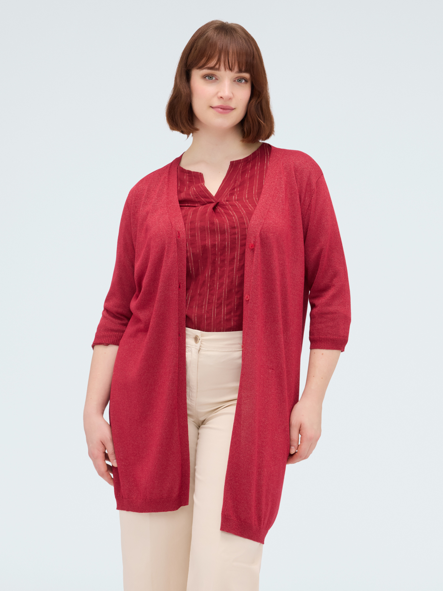 Cardigan long, FIORELLA RUBINO