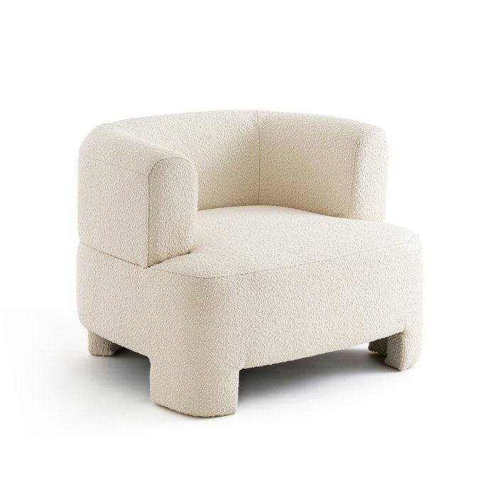 Image 0 Fauteuil grand modèle tissu bouclette, Darrel AM.PM Fauteuil grand modèle tissu bouclette, Darrel AM.PM image 0