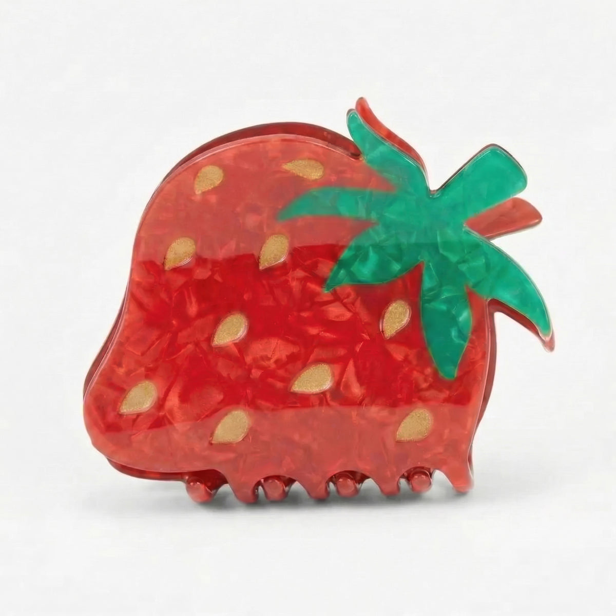 Pince à cheveux fraise rouge, BALABOOSTE