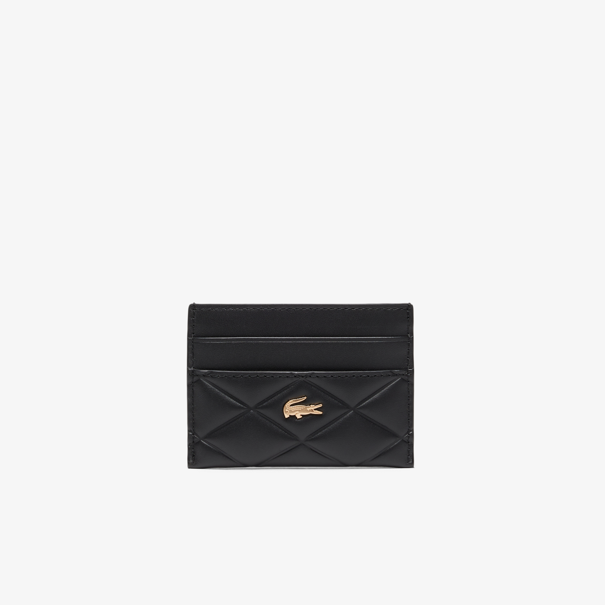Porte-cartes Crocodelle en cuir, LACOSTE