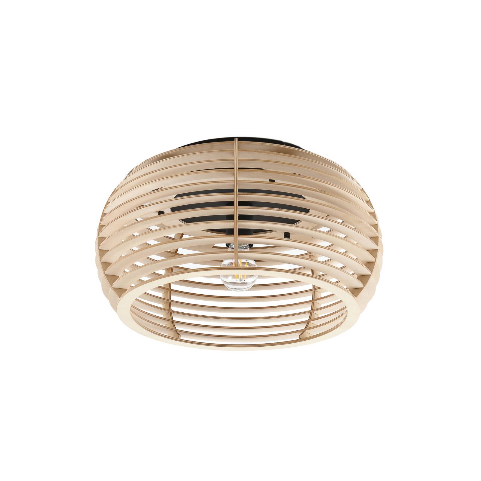 Plafonnier en bois moderne, Ediz, LINDBY