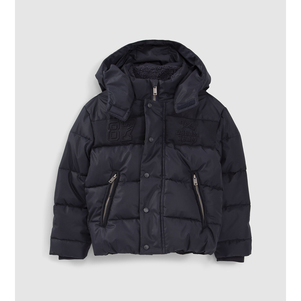 Hooded Quilted Padded Jacket