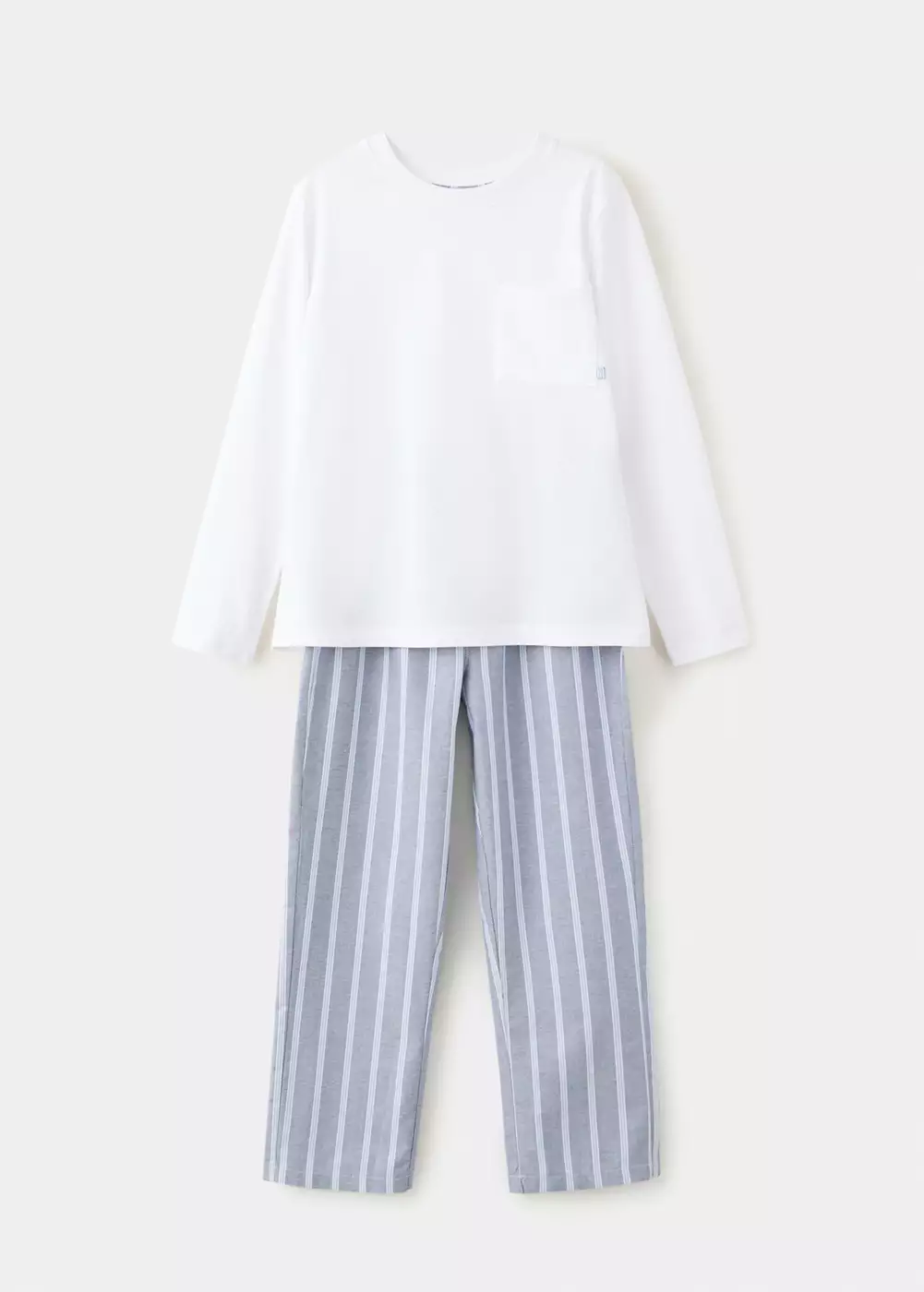 Pyjama complet à rayures, MANGO KIDS