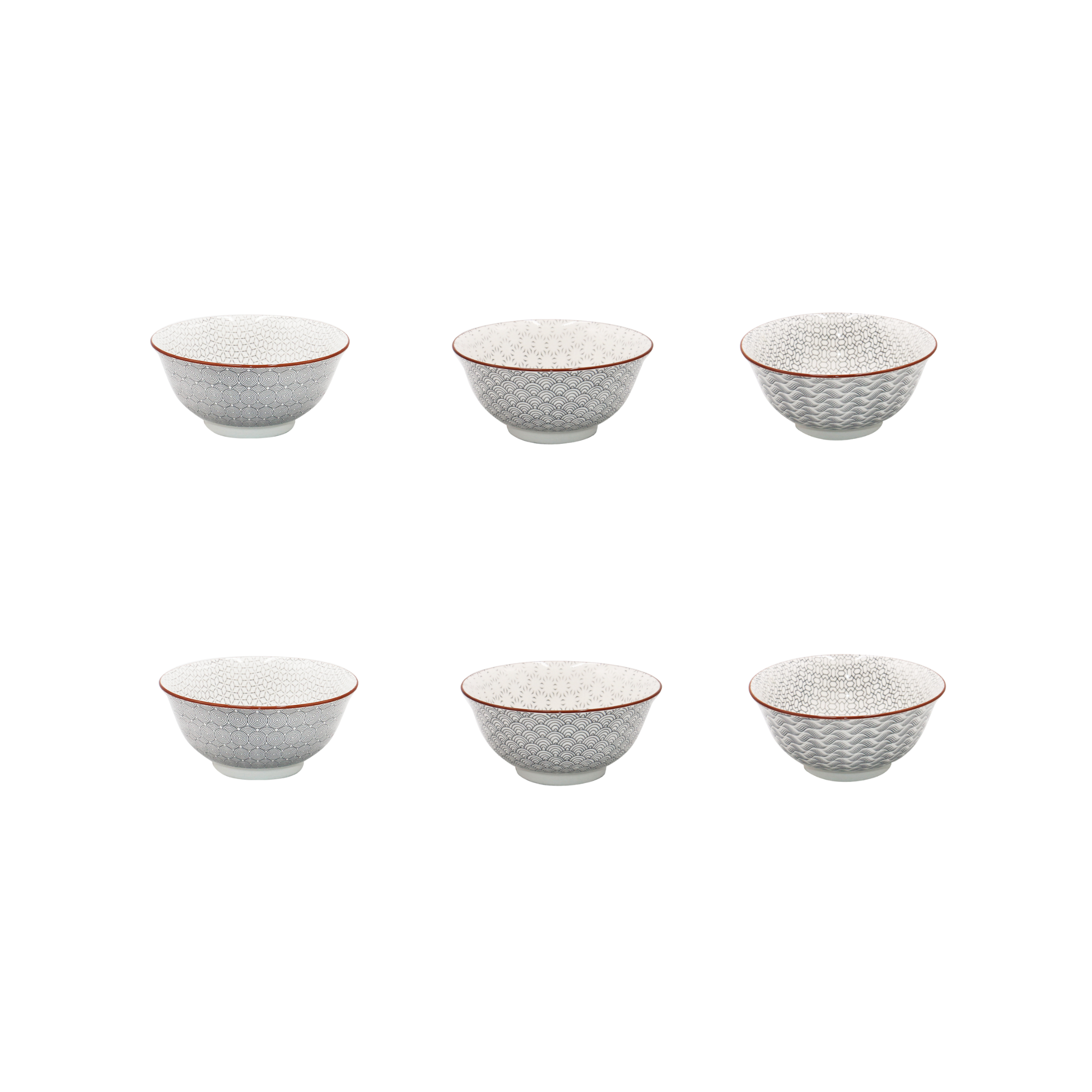 Lot de 6 petits bols, SLOW, ARTIME