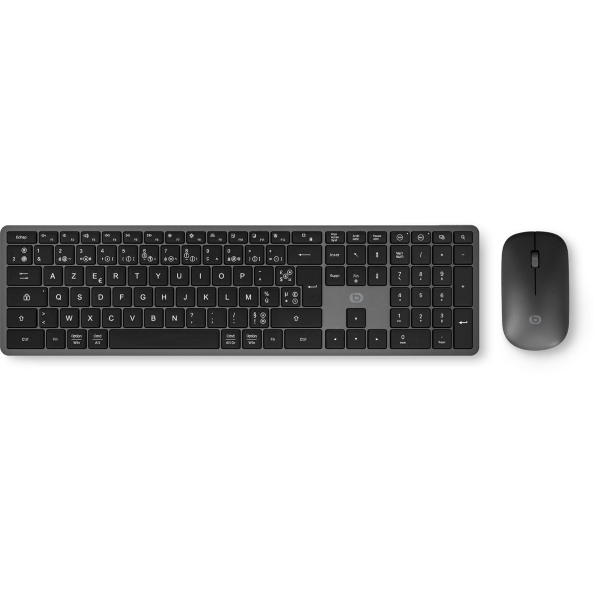 Clavier + Souris Backlight, ESSENTIEL B