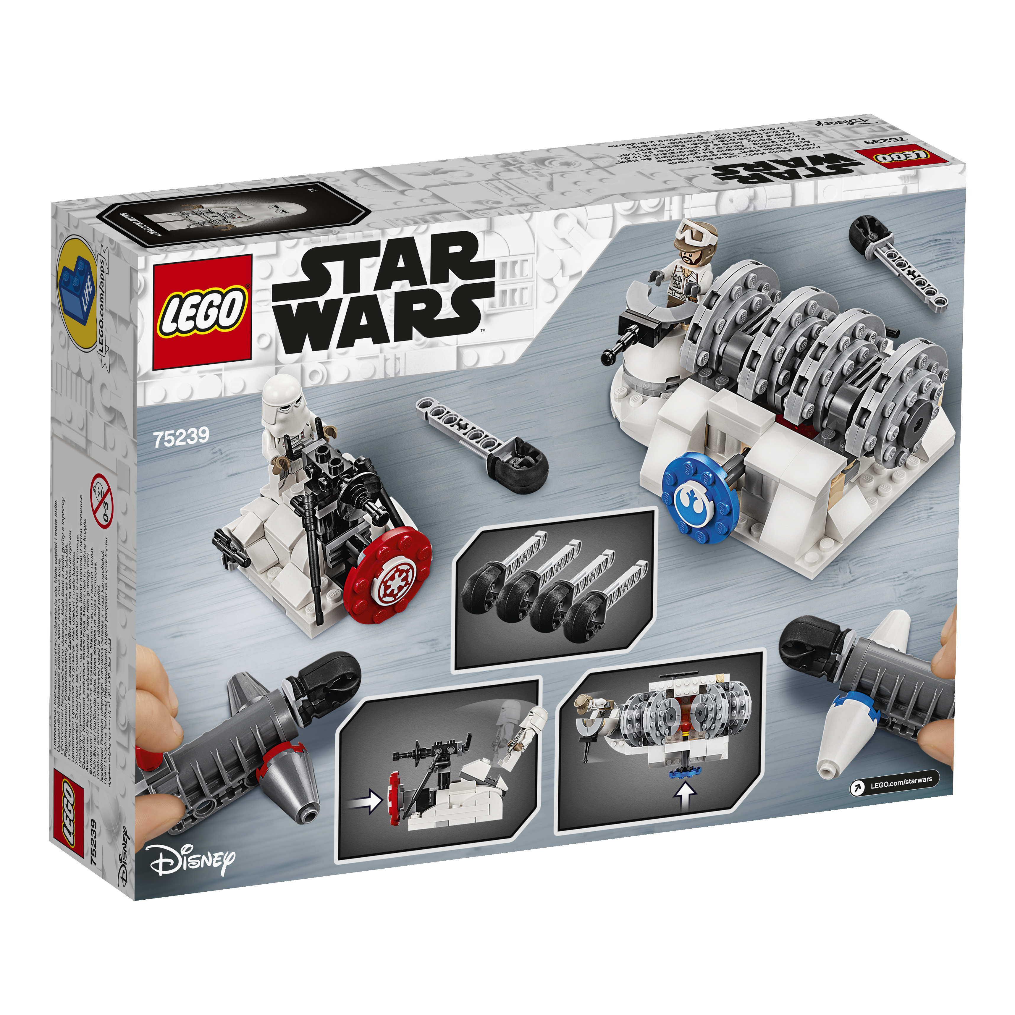 Action battle l'attaque du générateur de hoth™, LEGO