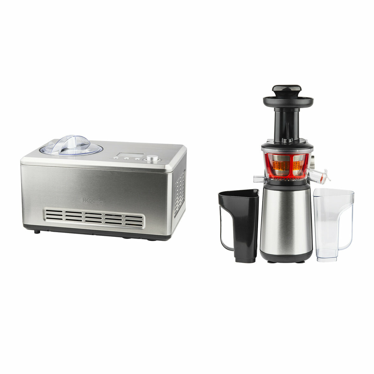 turbine a glace et extracteur de jus - hf320+gsx12, H.KOENIG