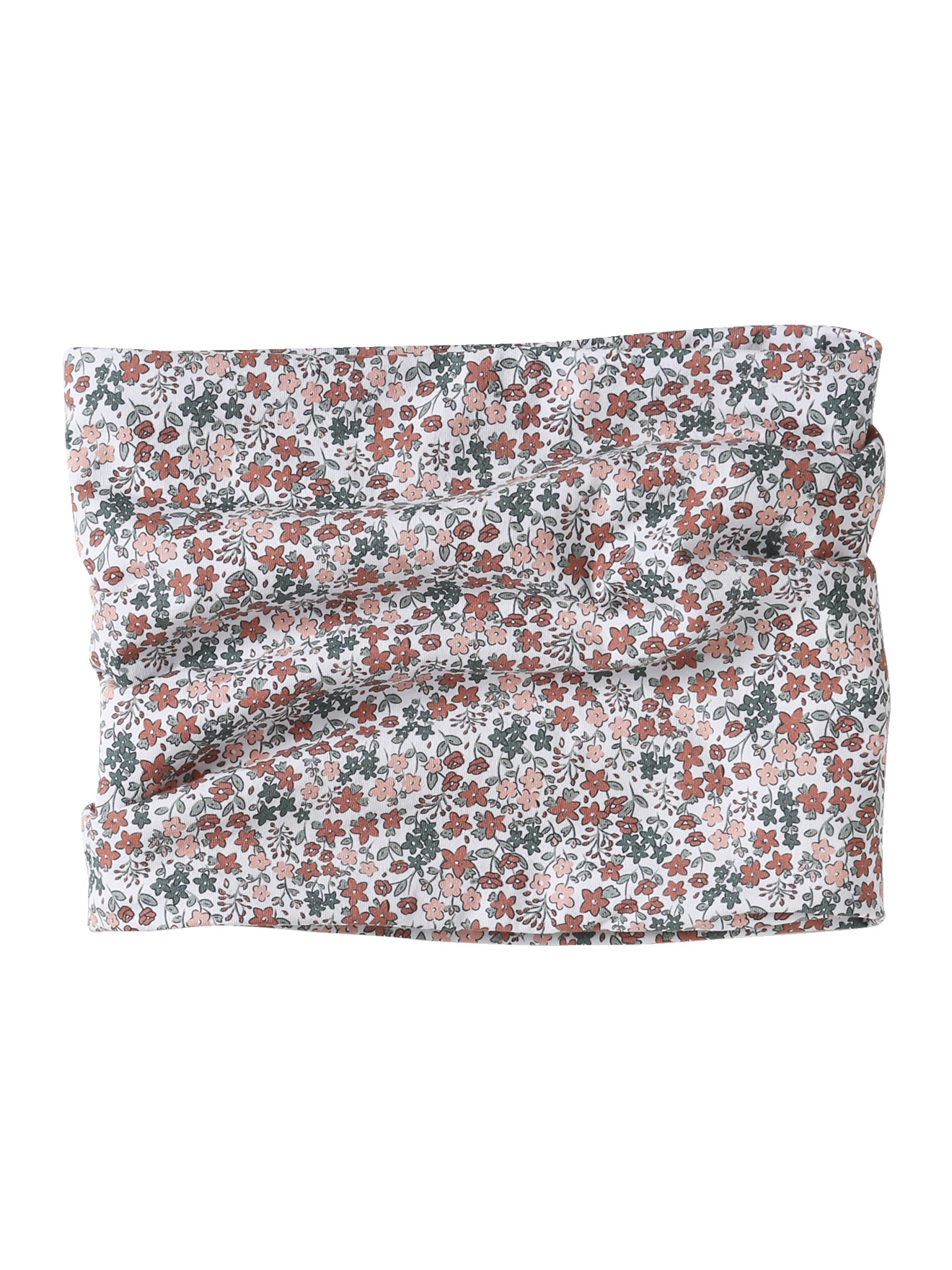 Snood imprimé fleuri et doublé polaire, VERTBAUDET