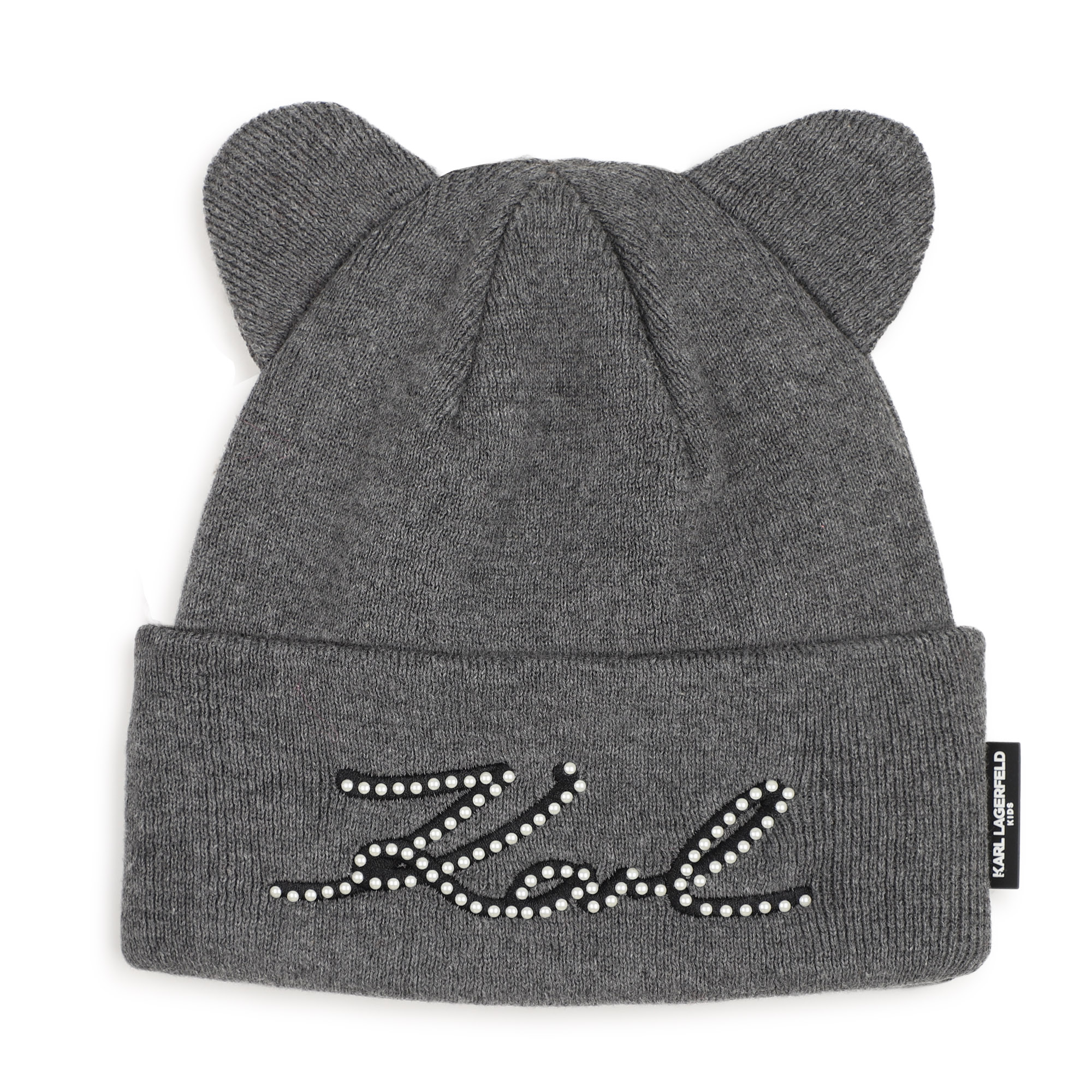 Bonnet en tricot, KARL LAGERFELD KIDS